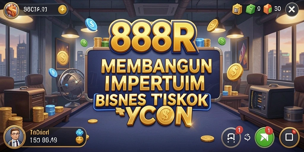 Tampilan gameplay mengasyikkan dari 888R dengan berbagai pilihan strategi.