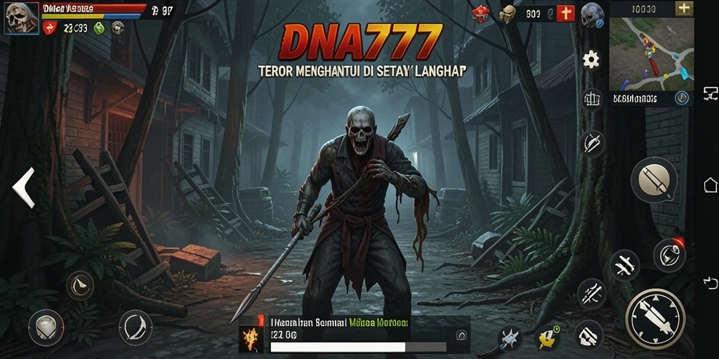 Screenshot menampilkan gameplay menegangkan di dunia Horror.