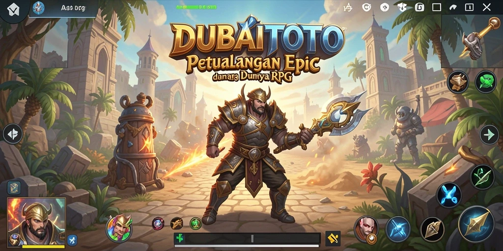Menampilkan gameplay menarik DUBAITOTO dalam aksi RPG.