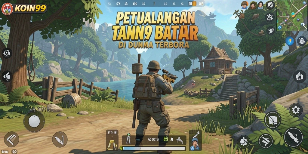 Tampilan menakjubkan dari gameplay Open World KOIN99 dalam aksi.