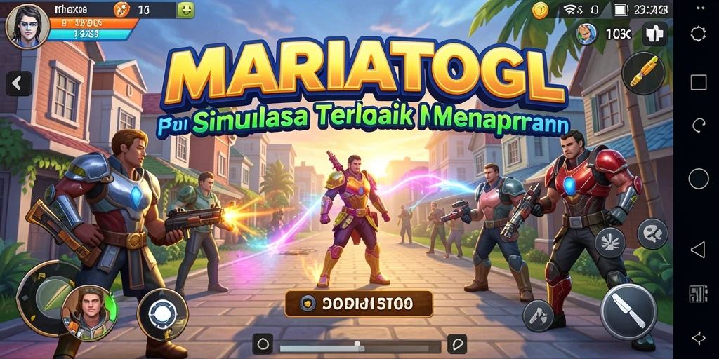 Tampilan menarik dari gameplay MARIATOGL yang seru.