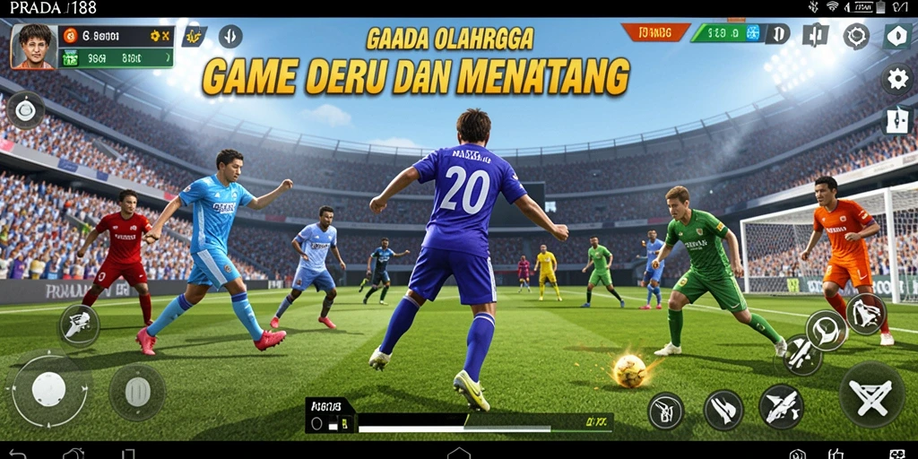 Tampilan gameplay PRADA188 yang mengasyikkan dan penuh aksi olahraga.