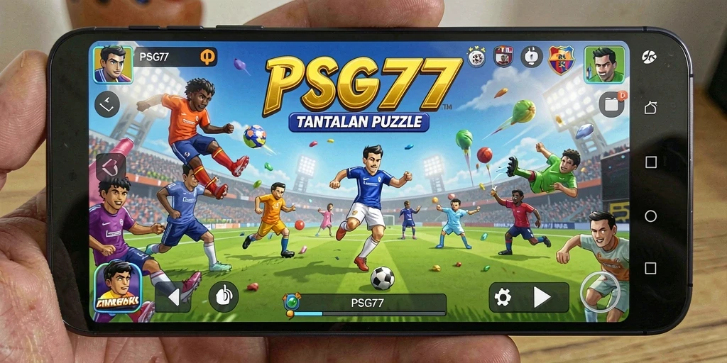Tampilan gameplay menarik dari PSG77 yang menantang para pemain.