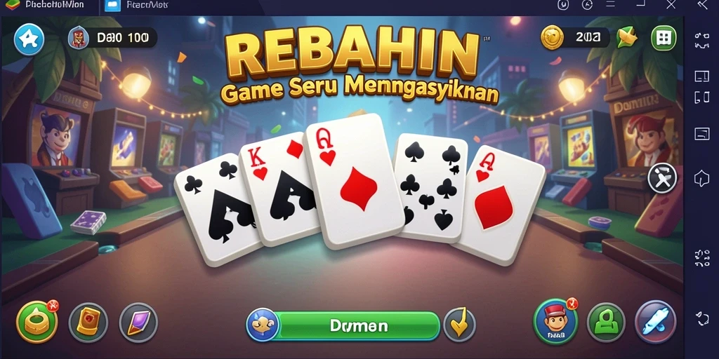 Screenshot gameplay menarik dari aplikasi REBAHIN.