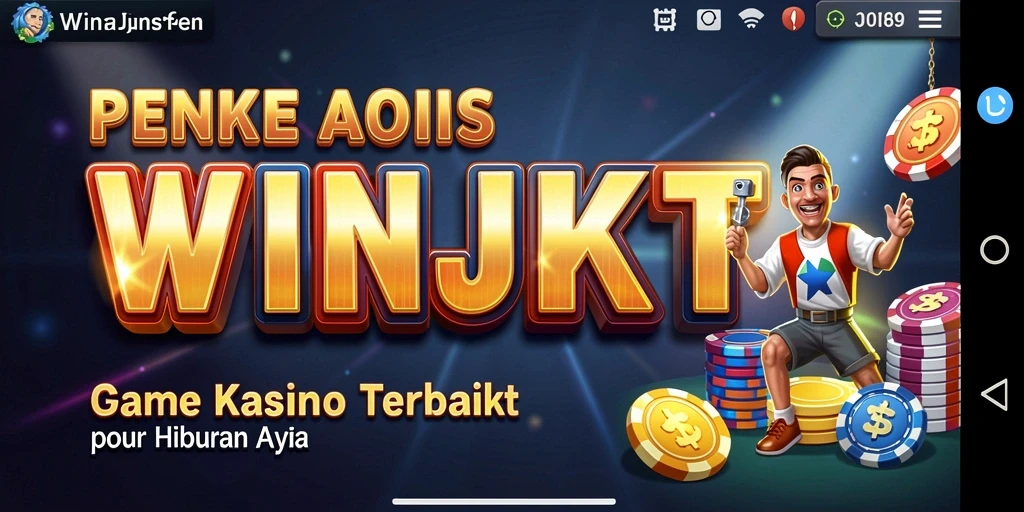 Tampilan gameplay Kasino yang menarik di WINJKT.