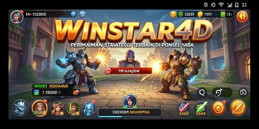 Screenshot dari gameplay WINSTAR4D yang menarik dan penuh strategi.